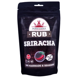 Poppamies Rub Sriracha mausteseos 200g kalorit ja ravintosisältö