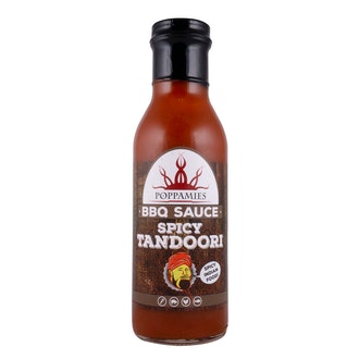 Poppamies Spicy tandoori BBQ 405g kalorit ja ravintosisältö - 126 kcal