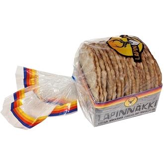 Satumaista 200g Lapinnäkki Ehtaa Näkkäriä Pohjolan Perukoilta kalorit ja ravintosisältö