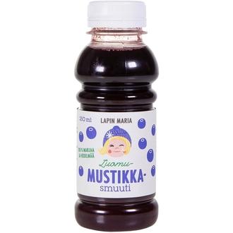 Lapin Maria luomumustikkasmoothie kalorit ja ravintosisältö