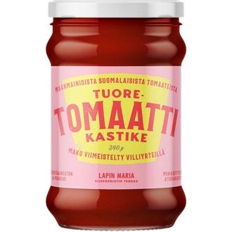 Lapin Maria tuoretomaattikastike 330 g kalorit ja ravintosisältö