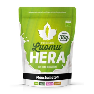 Puhdistamo Hera Maustamaton 500g Luomu kalorit ja ravintosisältö - 367 kcal