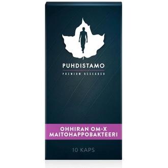 Puhdistamo Premium Research Ohhira OM-X Maitohappobakteeri 10 kaps