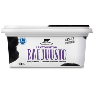 Suonenjoen raejuusto 400g 2% laktoositon kalorit ja ravintosisältö - 83 kcal