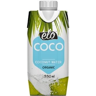 ELO COCO Luomu Kookosvesi 330ml kalorit ja ravintosisältö - 16 kcal