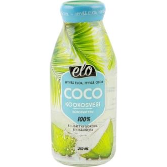 Elo Coco Kookosvesi 250Ml kalorit ja ravintosisältö