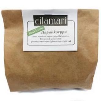 Eilamari Junkkarin hapankorppu 150 g, ohut, juurella leivottu, hiivaton ja gluteeniton kalorit ja ravintosisältö - 315 kcal