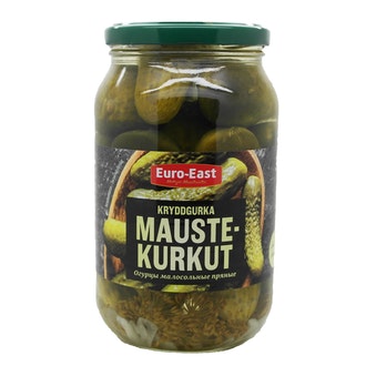 Euro-East maustekurkku 860g/460g kevyesti suolattu kalorit ja ravintosisältö