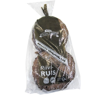 Pirjon Pakari Riivi-Ruis täysjyväleipä kalorit ja ravintosisältö - 251 kcal