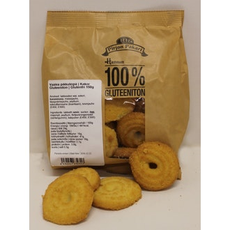 Hannun vaalea pikkuleipä 150g gluteenito kalorit ja ravintosisältö - 441 kcal