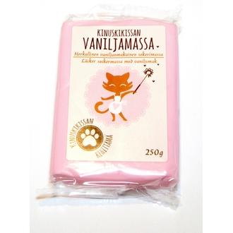Kinuskikissa Sokerimassa 250g Vaaleanpunainen kalorit ja ravintosisältö - 400 kcal