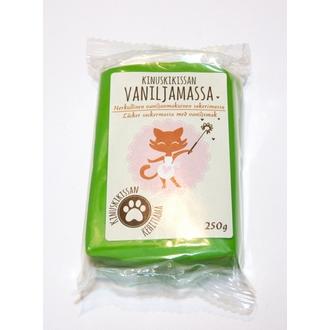Kinuskikissa Sokerimassa 250g Vihreä kalorit ja ravintosisältö - 395 kcal