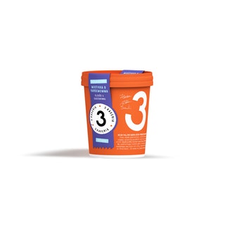 3 Kaverin Mustikka&Kardemumma Jäätelö 500 ml kalorit ja ravintosisältö