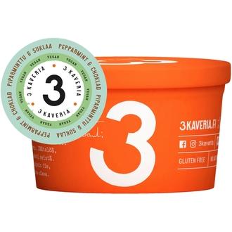 3 Kaverin Jäätelö 170Ml Piparminttu &amp; Suklaa
