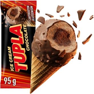Tupla Chocolate jäätelötuutti 150ml/95g kalorit ja ravintosisältö - 375 kcal
