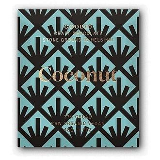 Goodio raakasuklaa 51% 48g coconut luomu kalorit ja ravintosisältö