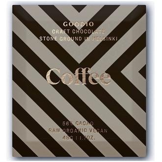Goodio 48G Coffee 56% Suklaa kalorit ja ravintosisältö
