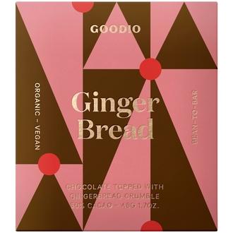 Goodio Gingerbread 49% Suklaa kalorit ja ravintosisältö