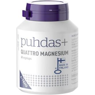 Puhdas+ Quattro Magnesiumvalmiste 36G/60Kaps