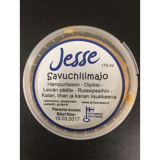 JESSE Savuchilimajo 175ml kalorit ja ravintosisältö - 495 kcal