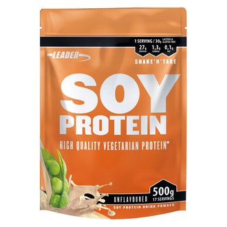 Leader Soija maustamaton 500g kalorit ja ravintosisältö