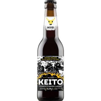 Hiisi Keito Metsäsuomalainen Lager 5,2% kalorit ja ravintosisältö
