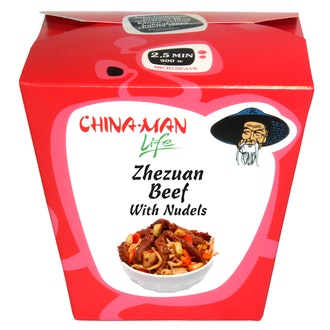 Chinaboss zhezuan beef nuudeli 400g kalorit ja ravintosisältö