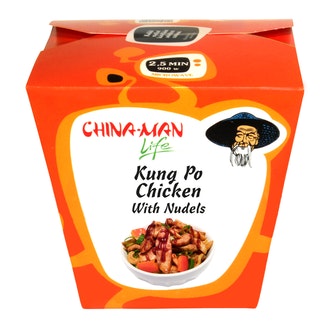 Chinaboss kung po chicken nuudeli 400g kalorit ja ravintosisältö - 118 kcal