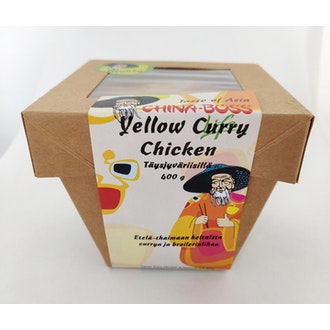 Chinaboss yellow curry chicken 400g kalorit ja ravintosisältö - 276 kcal
