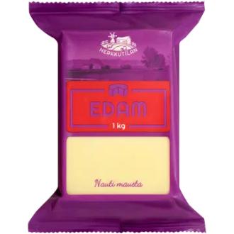 Herkkutilan Edamjuusto 1kg - ravintosisältö, kalorit ja ravintoarvot