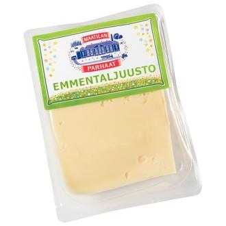 Maatilan Parhaat Emmentalviipale laktoositon 250g kalorit ja ravintosisältö - 368 kcal