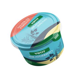 Maatilan Parhaat sulatejuusto 185g yrtit kalorit ja ravintosisältö - 225 kcal