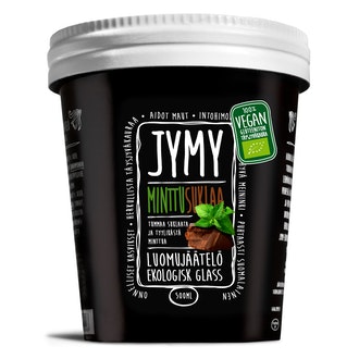 Jymy Luomujäätelö 500ml Minttusukl kalorit ja ravintosisältö