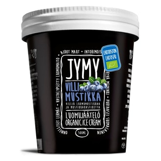 Jymy luomujäätelö 500ml Villimustikka kalorit ja ravintosisältö - 209 kcal