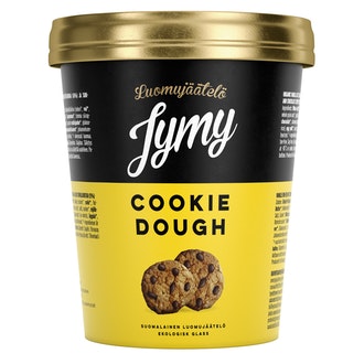 Jymy luomujäätelö 500ml cookie dough kalorit ja ravintosisältö