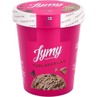 Jymy Tuplasuklaa kermajäätelö 500ml kalorit ja ravintosisältö