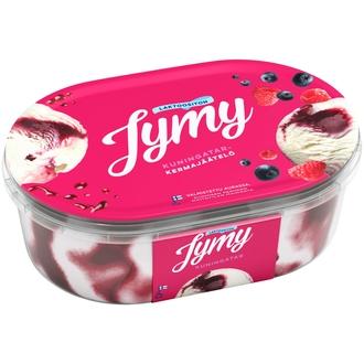 Jymy Kuningatar laktoositon kermajäätelö 900ml kalorit ja ravintosisältö