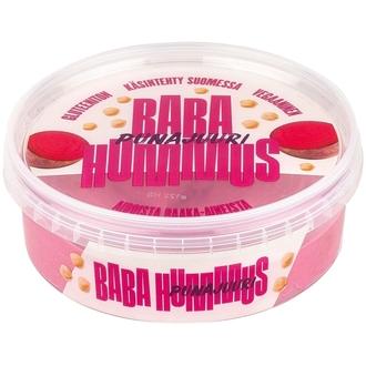 Baba Punajuuri Hummus kikhernelevite 225g kalorit ja ravintosisältö
