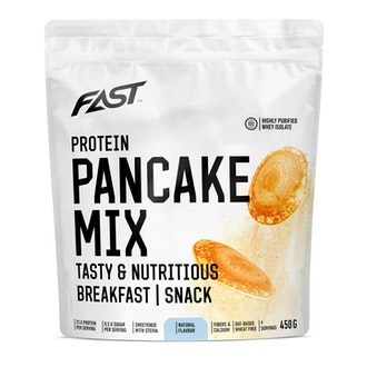 FAST Pro pancake mix 450g natural kalorit ja ravintosisältö