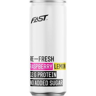 Fast Re-Fresh Protein Raspberry-Lemon 0,33l kalorit ja ravintosisältö