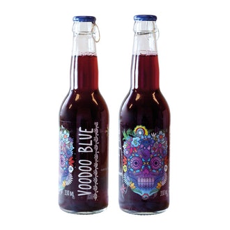 Voodoo Blue mustikka-mesiangervo limonaadi 0,33l kalorit ja ravintosisältö