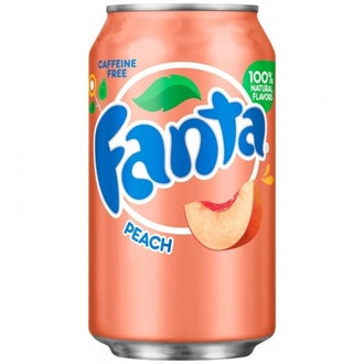 Fanta Peach 355ml kalorit ja ravintosisältö - 42 kcal