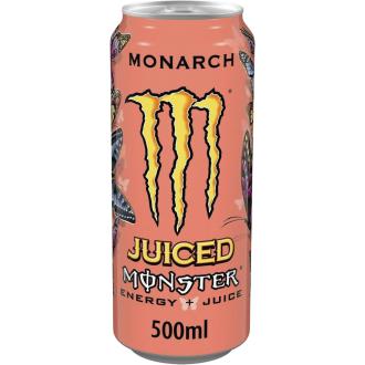 Monster Juiced Monarch energiajuoma 0,5l kalorit ja ravintosisältö - 44 kcal
