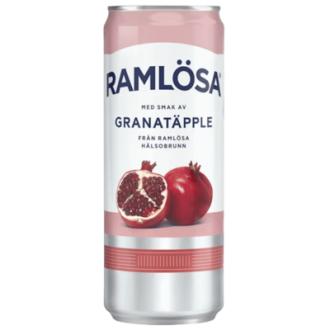 Ramlösa Granatäpple kivennäisvesi 0,33l kalorit ja ravintosisältö - 0 kcal