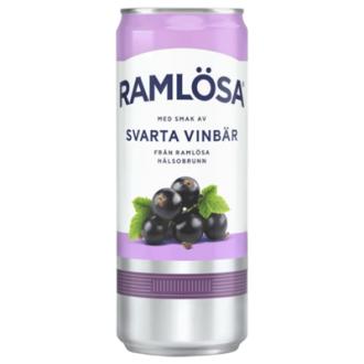 Ramlösa Svarta Vinbär kivennäisvesi 0,33l kalorit ja ravintosisältö - 0 kcal