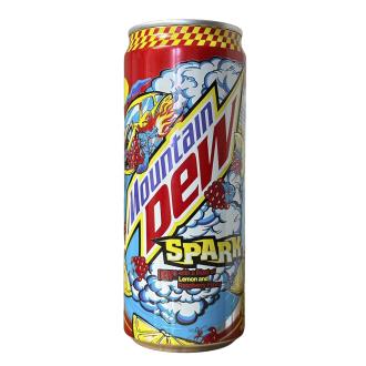Mountain Dew Spark virvoitusjuoma 0,33l kalorit ja ravintosisältö - 28 kcal