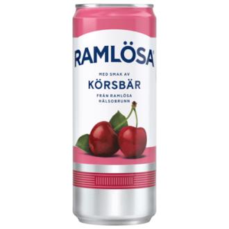 Ramlösa Körsbär kivennäisvesi 0,33l kalorit ja ravintosisältö - 0 kcal