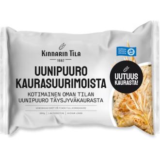 Kinnarin Tila uunipuuro kaurasuurimoista 280g kalorit ja ravintosisältö
