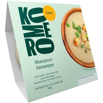 Komero Mustajuuri-Kanasoppa kalorit ja ravintosisältö - 87 kcal