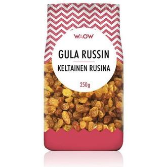 WAOW 250 g keltainen rusina kalorit ja ravintosisältö